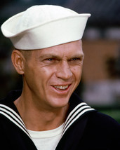 Steve McQueen The Sand Pebbles in uniform 16x20 Canvas Giclee - £55.96 GBP