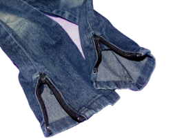 ARIZONA JEAN CO zip/snap 2 pockets belt loops adjustable waist (J) - $1.40