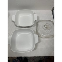 CorningWare Country Festival Blue Birds (2) 1QT Casserole Dishes (1) Lid... - $615.57 MXN
