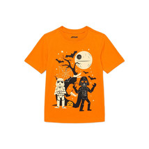 Star Wars Dark Side Halloween Boys Short Sleeve Graphic T-Shirt Size Large - $14.01