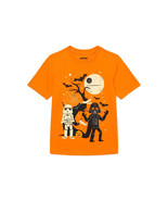 Star Wars Dark Side Halloween Boys Short Sleeve Graphic T-Shirt Size Large - €12,16 EUR