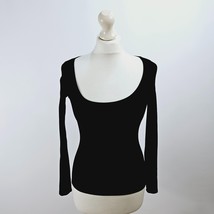 Urban Outfitters Top Long Sleeve Black Size Small NEW - £11.85 GBP
