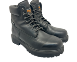 Timberland PRO Men&#39;s 6&quot; Direct Attach Steel Toe Work Boots 26036 Black S... - £74.19 GBP