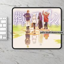 Elf Frieren Gaming Mouse Pad Sousou no Frieren Anime Fantasy Japan Desk Mat - $11.99
