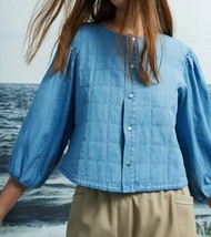 Melissa Nepton Kitty Denim Jacket Bleached Denim - $99.00+