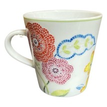 Anthropologie MOSAIC SPRING FLORAL Ceramic Mug Japan Botanical Gardens D... - $14.85