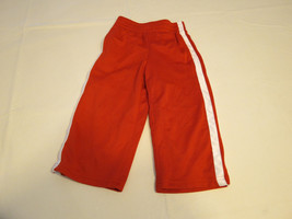 The Children&#39;s Place active pants 24 M baby boys NWT red white Athletics... - $10.29