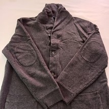 Lands' End Women's Gray Button Long Sleeve Coat Size L (42-44) image 12