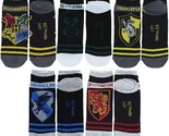 Harry Potter Hogwarts 5-Pack Corte Bajo No Show Calcetines Siglos 9 &amp; Up... - $11.93