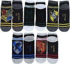 Harry Potter Hogwarts 5-Pack Corte Bajo No Show Calcetines Siglos 9 &amp; Up (Tallas - £9.42 GBP