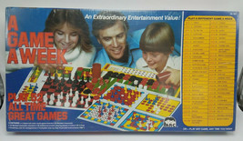 SEALED Vintage A Game A Week ~ Play 52 Games ~ 1980 ~ ARC Board Game ~ Family  - £11.32 GBP