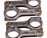 SAE 4340 Forged H-Beam Connecting Rods+Bolts For Honda Acura 2.3L F23A1-... - $342.19
