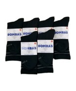 Bombas Solid Crew Mid-Calf Sock 6-Pack Black Men&#39;s L (Shoe Size 9.5-13) NWT - $31.94 CAD