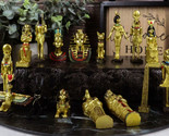 Miniature Egyptian Obelisk Gods Goddesses Pharaoh And Royalty Figurine S... - $40.99