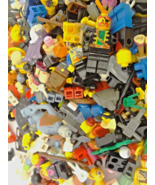 LEGO Lot 2 oz (1/8 lb)  bricks and accessories + bonus figure! - $17.34
