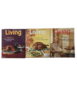 Martha Stewart Living Magazine Lot 3 Thanksgiving Issues Nov 2008, 09, 1... - £15.56 GBP