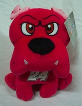 Nascar Jeff Gordon #24 Red Bulldog 10&quot; Plush Stuffed Animal New - £15.57 GBP