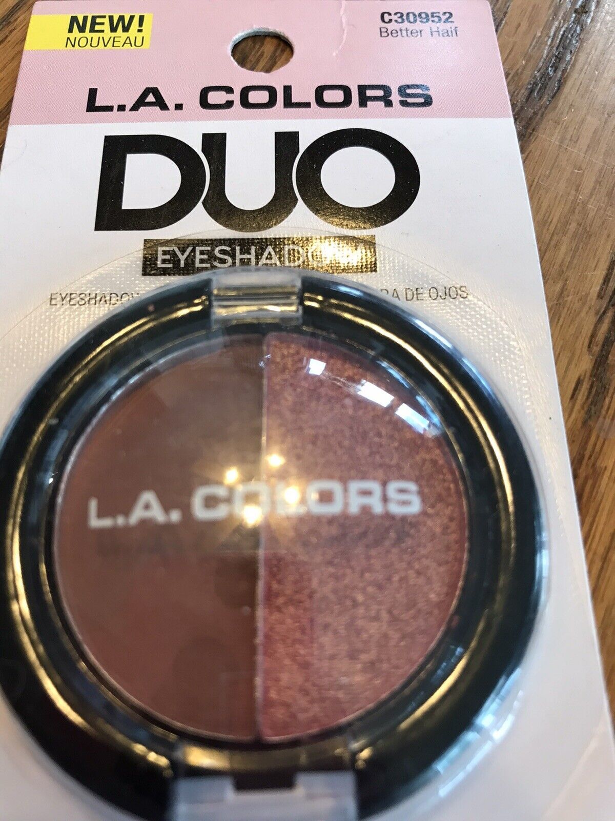 Primary image for L.A. Colors Duo Eyeshadow C30952 Better Half W 2 Shades-Brand New-SHIPS N 24 HRS