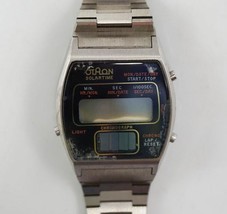 Otron Solar Time Alarm Digital LCD Watch - $19.79