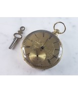 Antique French 18k Yellow Gold Charles Oudin Pocket Watch E5949 - £1,245.58 GBP