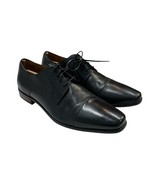 Florsheim Postino Cap Ox Mens 9D Black Leather Oxford Dress Shoe Lace Up... - $1,568.55 MXN