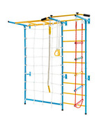 7 In 1 Kids Indoor Gym Playground Swedish Wall Ladder for Solid Wall-Yel... - $356.99