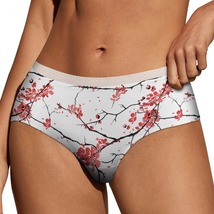 Floral Flowers Panties for Women Lace Briefs Soft Ladies Hipster Underwear - $13.99