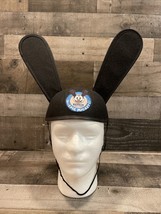 Walt Disney Oswald The Lucky Rabbit Ears Black Hat Epic Mickey 2, Adult SZ - £24.85 GBP