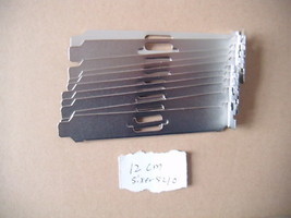 QTY 10 PCI Bracket Baffle db9 Serial VGA port Full-height w/screw - $6.78