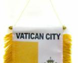 K&#39;s Novelties Vatican City Mini Flag 4&quot;x6&quot; Window Banner w/Suction Cup - $2.88