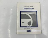 2002 Ford Windstar Owners Manual Handbook OEM A04B19061 - £11.67 GBP