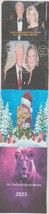 2023 Bob Barker,Girl Friend Nancy at Christmas Time from old school Book Marks . - £3.07 GBP