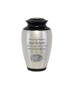 Motorcycle Medallion Cremation Urn - $185.93 CAD