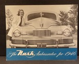 The Nash Ambassador for 1946 Sales Brochure - £53.37 GBP