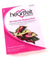 NEW - Heartfelt Creations &quot; 3D Calla Lily &quot; Shaping Mold HCFB1-484 - £16.28 GBP
