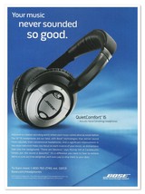 Bose QuietComfort 15 Noise Cancelling Headphones 2012 Print Magazine Tech Ad - £7.61 GBP