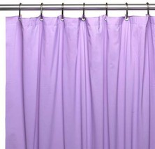 Bath Elements Lilac Heavy Duty Magnetized Shower Curtain Liner Mildew Re... - $9.40