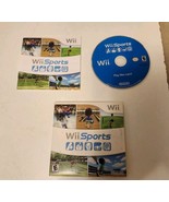 Wii Sports (Nintendo Wii) Disc &amp; Manual/Tested GUC Superficial Scratches - $34.96 CAD