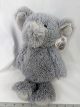 Aurora Gray Elephant Plush 12 Inch 2018 Stuffed Animal Toy - $19.95