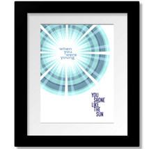 Shine on You Crazy Diamond - Pink Floyd Song Lyric Art Print, Canvas or ... - £15.19 GBP+