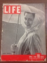 Life Magazine April 7 1941 Spring Showers WWlI Era - £11.70 GBP