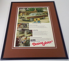 1968 Dodge Coronet Framed 11x14 ORIGINAL Vintage Advertisement - $44.54
