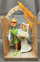 Disney Store Robin Hood &amp; Maid Marian Wedding Sketchbook Ornament 2016 - $70.11