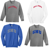 NCAA Child Youth Long Sleeve Crewneck Sweatshirt -CHOOSE your team - $8.90+
