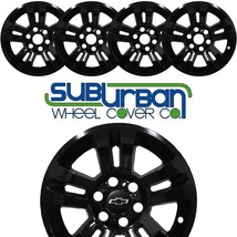 2015-2020 Chevy Suburban 1500 / Tahoe 8950-GB 18" Gloss Black Wheel Skins SET/4 - $119.98