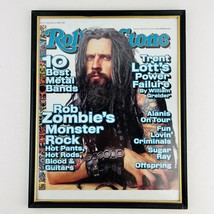 Rolling Stone Cover Rob Zombie Printed Framed February 4, 1999 - £30.53 GBP