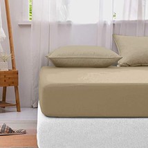 Lavish Touch Cotton Triblend 1250 TC 1 Fitted Sheet Only Easy Care, Suitable for - £25.05 GBP