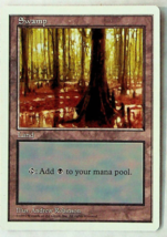 Swamp #443 - 5th Series - 1997 - Magic The Gathering - £1.15 GBP