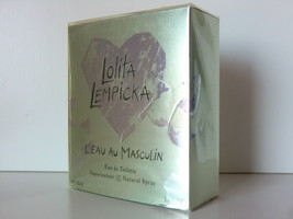 Lolita Lempicka L&#39;Eau Au Masculin EDT Nat Spray 100ml -3.4 Oz BNIB Retail Sealed - £104.56 GBP