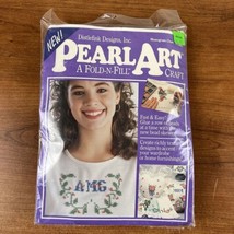 Distlefink Designs Pearl Art Craft Fold N Fill  33801  VTG NOS - £7.76 GBP